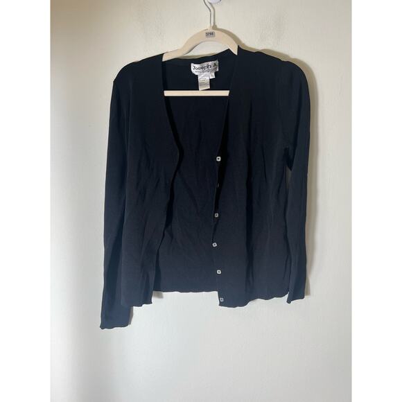 Joseph A. Long Sleeve Button Up Cardigan Sweater Sz S - Picture 1 of 3